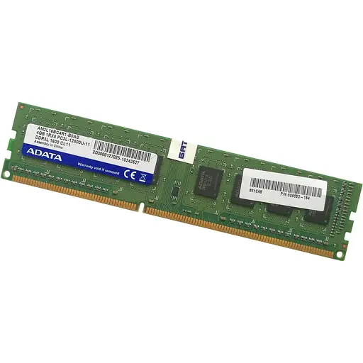 Оперативна пам'ять DDR3 Adata Technology 4Gb 1600Mhz Б/в - фото 1
