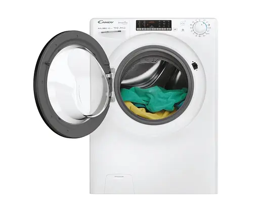 Стирально-сушильная машина Candy фронтальная 6(4) кг 1400 A 45.4 см дисплей пара инвертор белый - фото 4