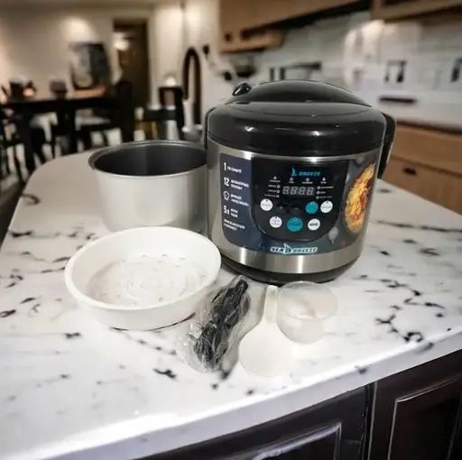 Багатофункціональна універсальна мультиварка Sea Breeze SB-044 з антипригарним покриттям 5 л 900 Вт - фото 2