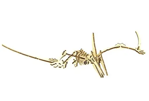 Дерев'яний конструктор Птеродактиль 29 деталей - фото 5