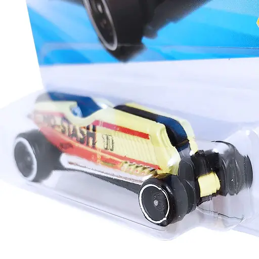 Базовая машинка Hot Wheels Celebration Racers Mo-Stash желтая (5785) JBB46-N521        - фото 2