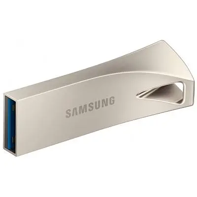 Flash Drive Samsung Bar Plus 128GB (MUF-128BE3/APC) Silver - фото 4