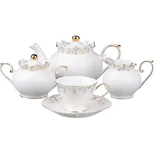 Чайний сервіз на 6 персон 17 предметів NP36SETTEA