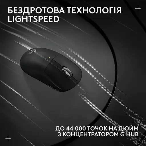Миша Logitech G Pro X Superlight 2 LightSpeed Wireless Black (910-006630) - фото 9