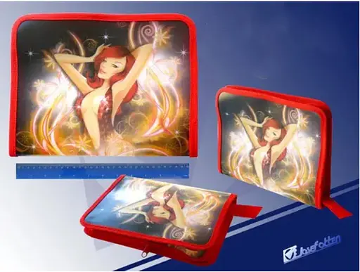 Папка на змійці Дівчина, А4, 1320104