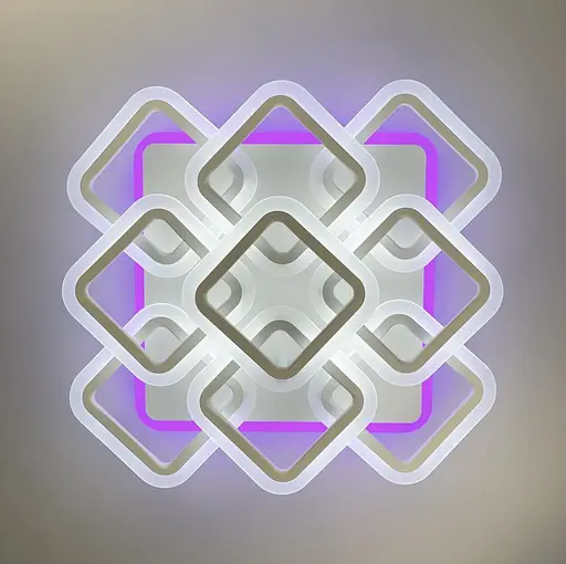 Светодиодная потолочная люстра с цветной RGB подсветкой Ст. A 2505/9 S RGB | Line F - фото 5