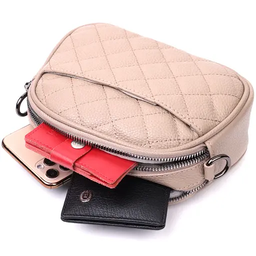 Кожаная сумка женская Vintage 19х14х6 см sum0024660 - фото 6