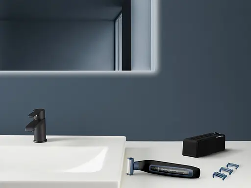 Триммер Rowenta Forever Sharp Sport Collection, для бороды и усов, сеть+акум., роторный мотор, насадок-3, сталь, черно-синий - фото 10