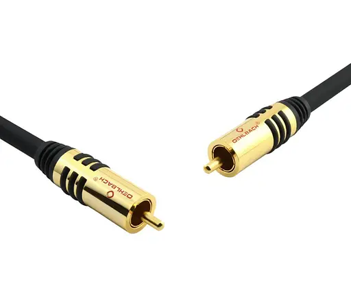 Сабвуферный кабель RCA-RCA Oehlbach NF Sub Suboofer Cinch-Kabel 1m - фото 2