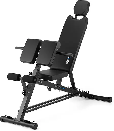 Лавка тренувальна Gymtek з еспандерами та партою Скотта XL800 - фото 3