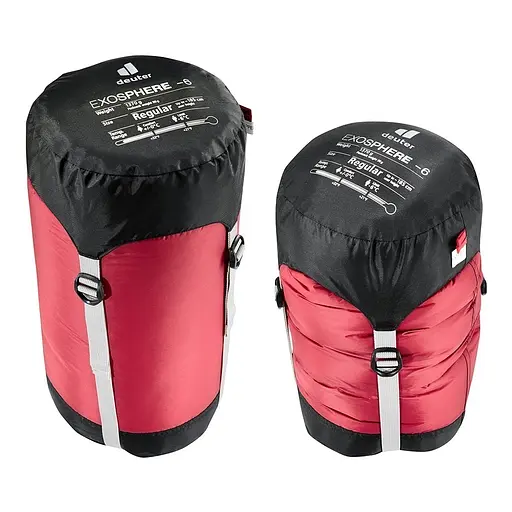 Спальник Deuter Exosphere -6 Cranberry-Fire L лівий (1052-3700421 5560 1) - фото 4