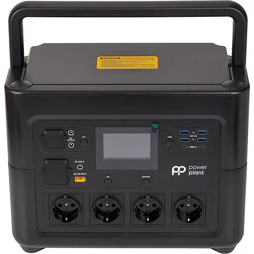 Зарядная станция PowerPlant HS1000 1800W пик до 2100 W (емкостью 1024WH)