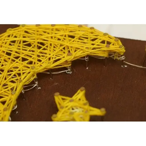 Набір стрінг-арт Котики ABC-017 дерев'яна основа - фото 5