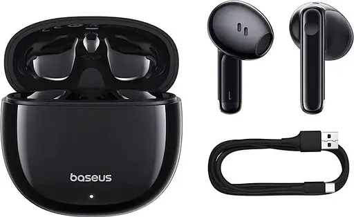 Беспроводные наушники Baseus Bowie E13 True Wireless Earphones, BT5.3, 40mAh, 400mAh, 6h, Black A00059701127-Z1 - фото 6