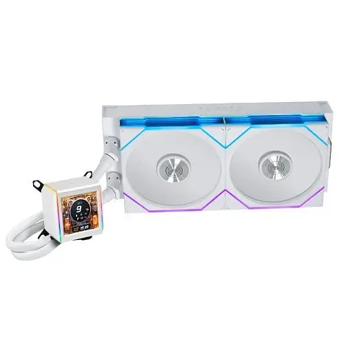 СВО Lian Li Galahad II LCD TL 280 White (G89.GA2ALCD28TLW.00) - фото 1