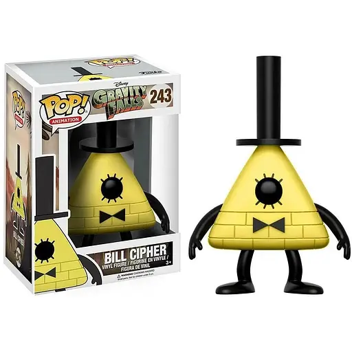 Фигурка Funko Pop Фанко Поп Билл Шифр Гравити Фолз Gravity Falls Bill Cipher 10см GF ВС 243 - фото 1