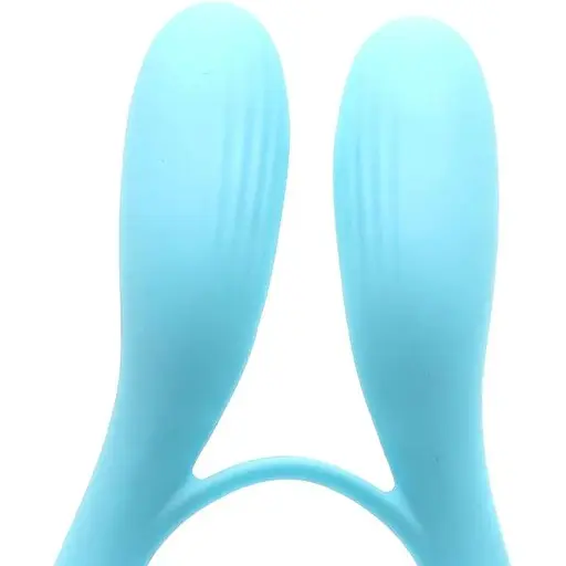 Вібратор для пар KisToy Martin Blue - фото 10