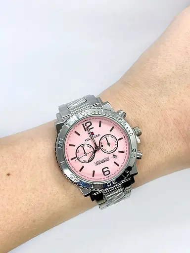 Наручний годинник жіночий Clockhouse Hilfiger Сріблястий (IBW901SP) - фото 7