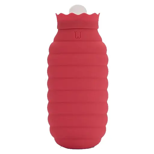 Грелка Xiaomi JORDAN & JUDY Silicone Hot Water Bag 620 мл (Red) [34940]