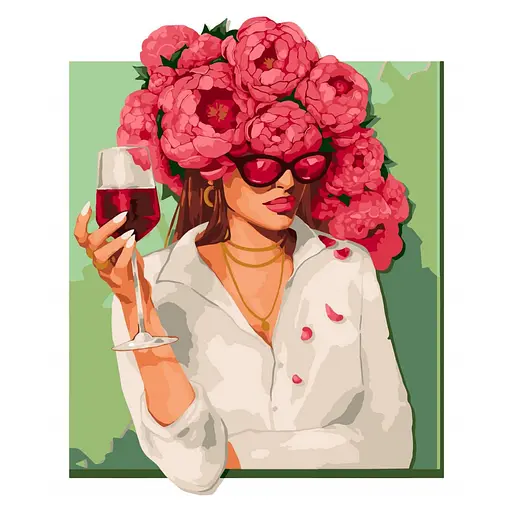 Картина по номерам "Цветущее настроение" Ideyka KHO4899 40х50 см