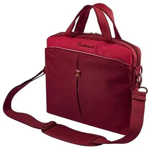 Сумка для ноутбука 10" Continent CC-010 Cranberry нейлон/поліестер 30 х 25 х 4 см - фото 1