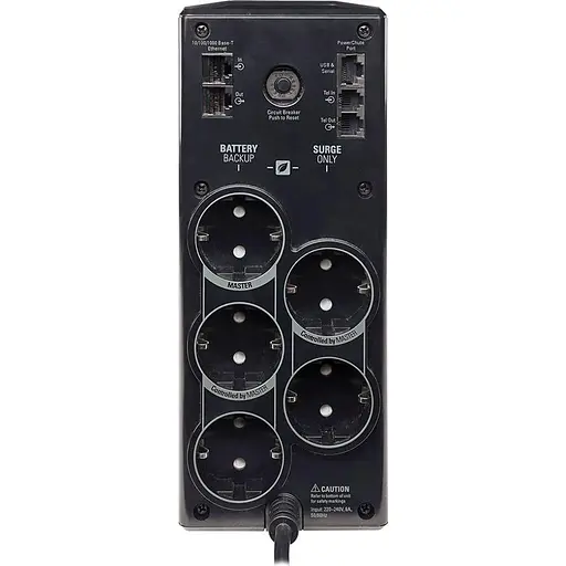 Источник бесперебойного питания APC 900 ВА / 540 Вт / 7 А*ч (BR900G-GR) - фото 2