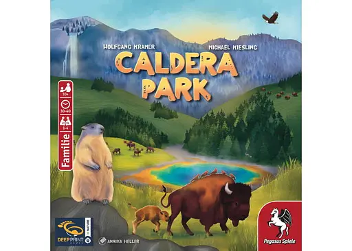 Настольная игра Pegasus Spiele Кальдера Парк (Caldera Park) (англ.) (PS009) - фото 2