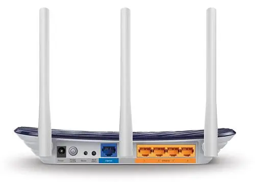 Роутер TP-LINK Archer C20, Wi-Fi 802.11a/b/g/n/ac, до 733 Mb/s, 2.4/5GHz, 4 LAN 10/100 Mb/s, RJ45 10/100Mb/s (FE), IPTV, FTP server / Print server, - фото 3