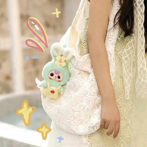 Колекційна м'яка іграшка з кільцем Pop Top Baby Three Cureplaneta Макарончики (CRP2605) - фото 6