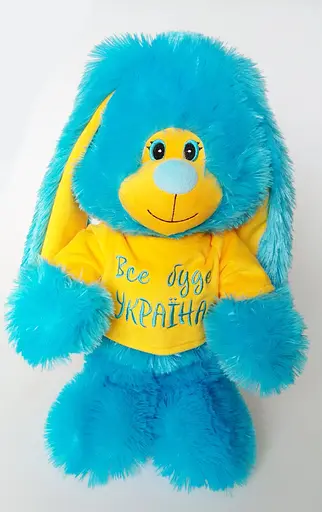 Зайчик Леся, 11.15.01, жовто-блакитний