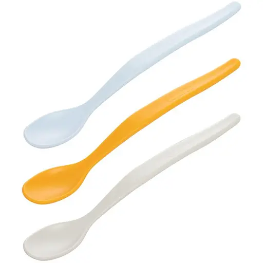 Перші ложечки для годування Canpol babies 3 шт. блакитна, біла та жовта (31/419_blu)