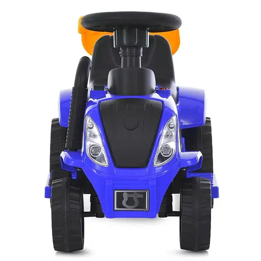 Електромобіль дитячий Bambi Трактор Racer M 6153B-4 та музичною панеллю синій - фото 7