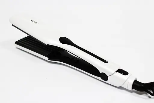 Професійний щипці для завивки гофре VGR V-557 з регулюванням температури і керамічним покриттям - фото 8