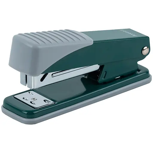 Степлер канцелярський Axent Exakt-2 Earth colors №24/6 металевий 25 аркушів, зелений (4925-30-A)