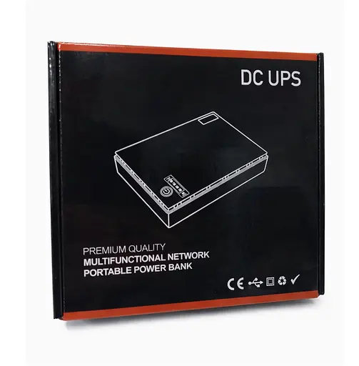 UPS ДБЖ безперебійне живлення для роутера, терміналу ONU, DC 5/9/12V, USB Type-C, Voltronic DC18W 10400mAh - фото 4