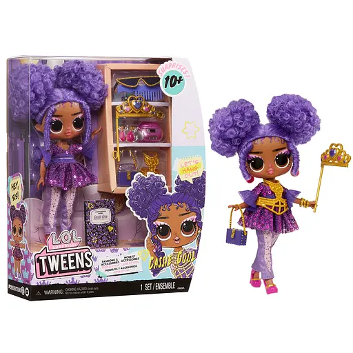 Игровой набор с куклой L.O.L. SURPRISE! Tweens Core Кесси Кул, с аксессуарами