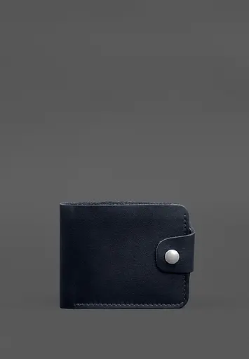 Кожаный портмоне 9.1 Синий - фото 2