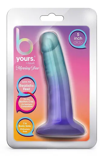 Фалоімітатор B Yours Morning Dew 5 14 см мульті - фото 2