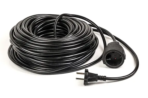 Удлинитель PowerPlant 30 м 2x1.0мм2 8А (JY-3021/30) - фото 1