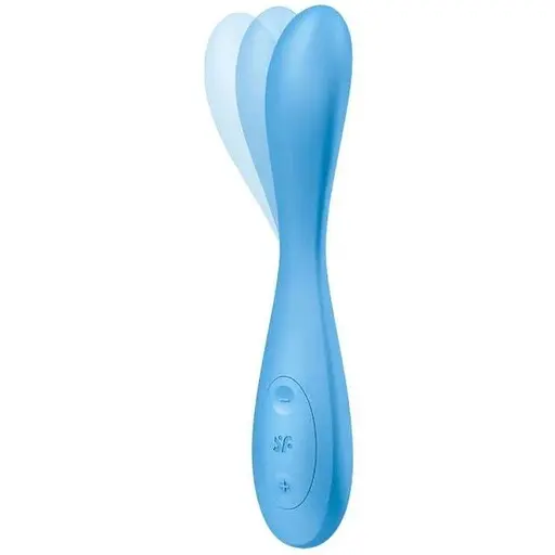 Универсальный гибкий смарт-вибратор Satisfyer G-Spot Flex 4+ с управлением через приложение - фото 3