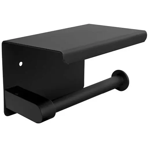 Тримач туалетного паперу Platinum чорний LNC011 Чорний - фото 1