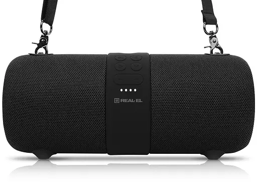 Bluetooth колонка Real-El X-735 black (EL121600011) UA - фото 7