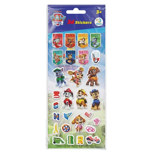 Детский набор 3D-наклеек «Это щенячья жизнь» DoDo Toys 200671, 1 лист