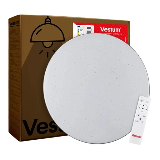 Светильник SIMPLE звездное небо 72W 375*60мм 3000К-6500К 5600Lm с пультом 4золото