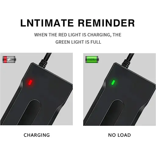 Зарядний пристрій для електричного скутера YZPOWER 42V 2A 36V Li-ion Lithium GX16 (1+3) - фото 2