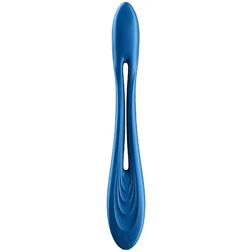 Вібратор Satisfyer Elastic Game 20 см блакитний