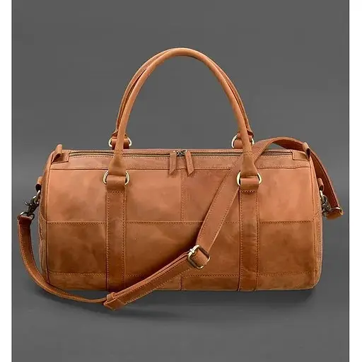 Шкіряна сумка Harper Світло-коричнева Crazy Horse - фото 1