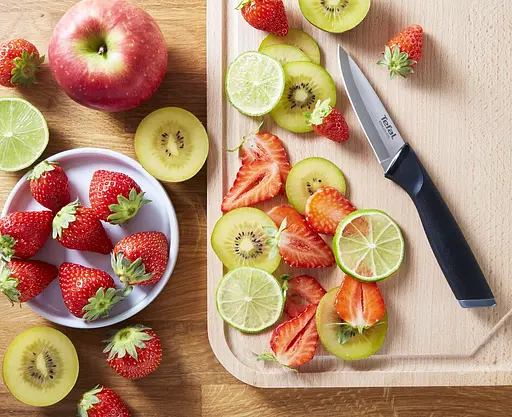 Tefal Набір ножів Essential, 3шт, нержавіюча сталь, пластик, чорний., нержавіюча сталь, пластик - фото 6