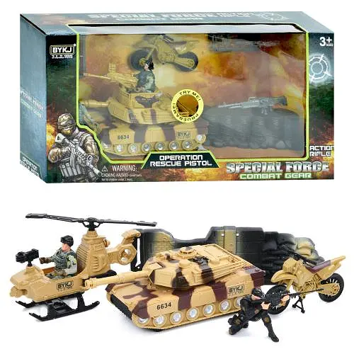 Набір із фігурками Військовий, 6634BC