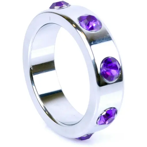 Ерекційне кільце B - Series HeavyFun Metal Cock Ring 5.5 см сріблястий - фото 1